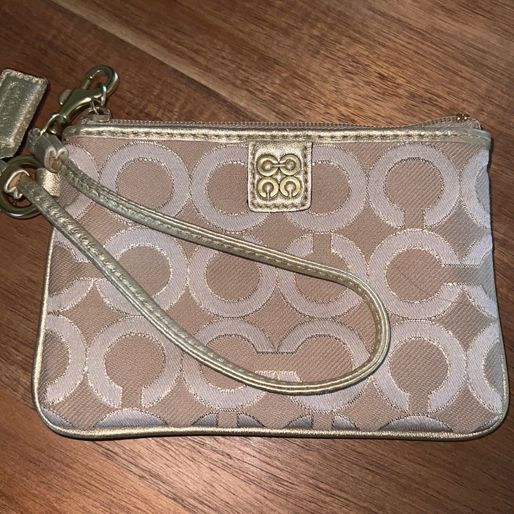 Coach wristlet